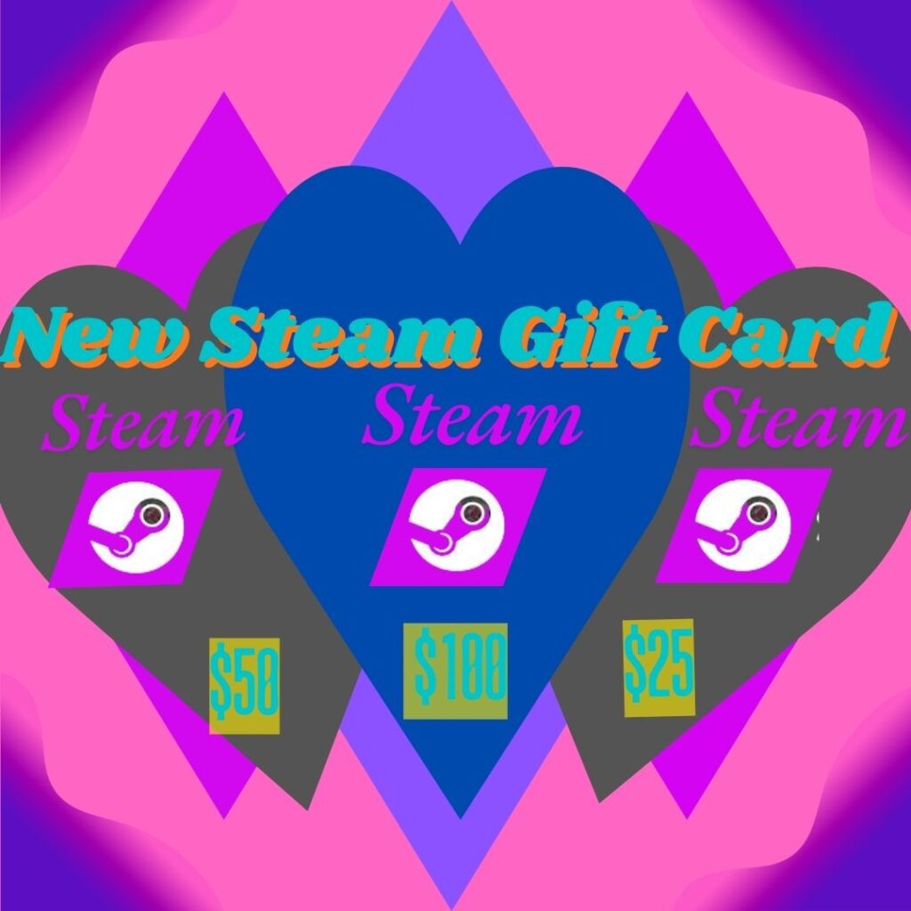 Get a New Steam Gift Card Instant